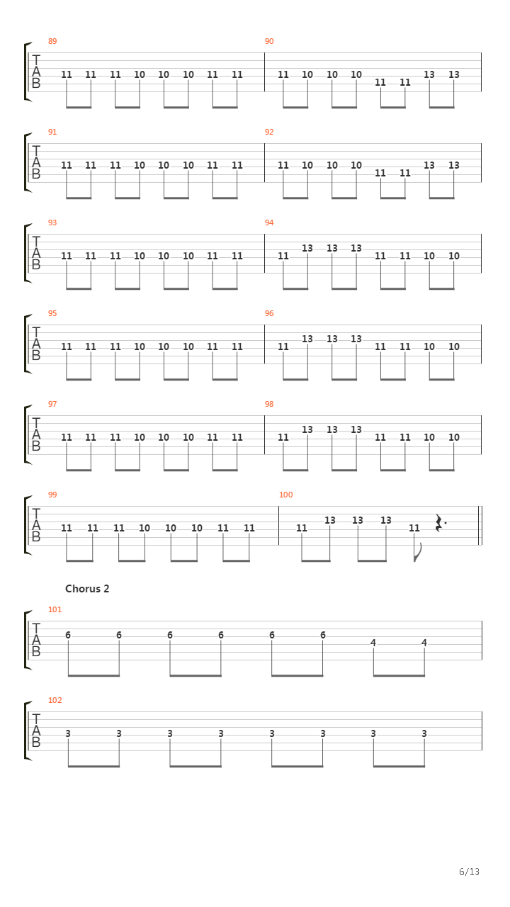 Serenade吉他谱