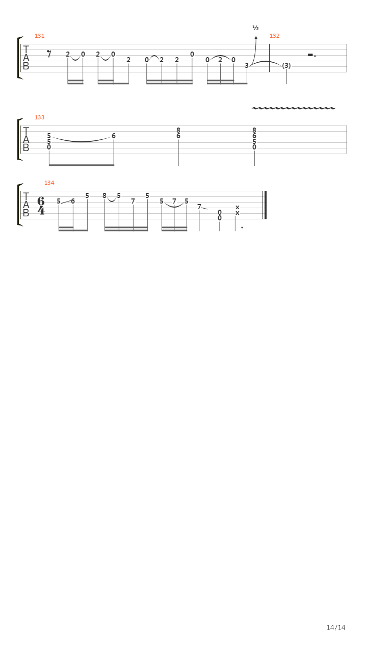 Crossroads吉他谱