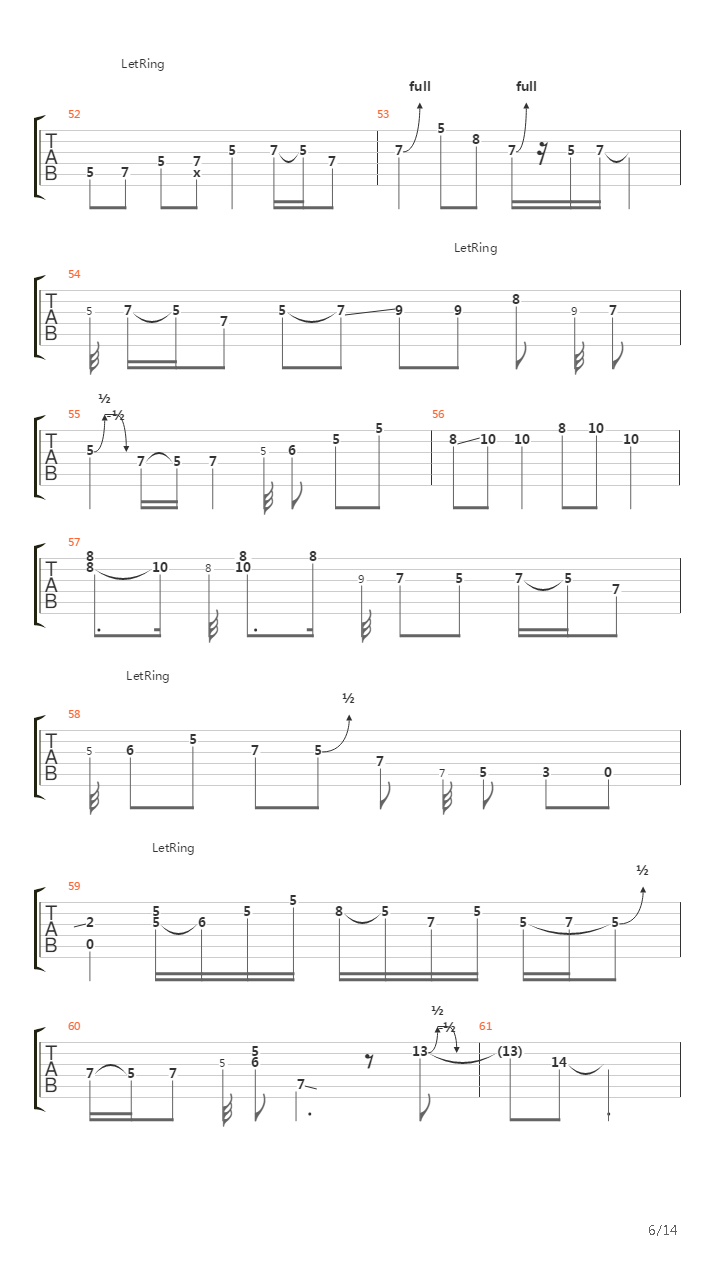 Crossroads吉他谱