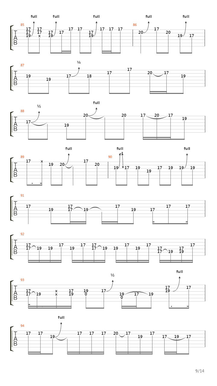 Crossroads吉他谱