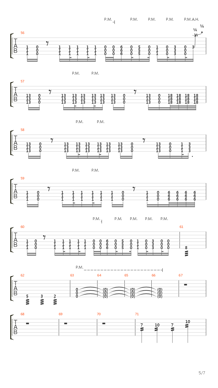 Initiation吉他谱