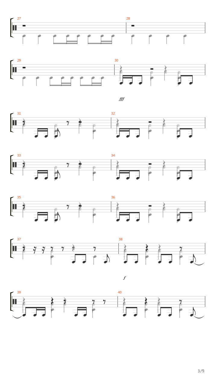 Rise Of The Runaways吉他谱