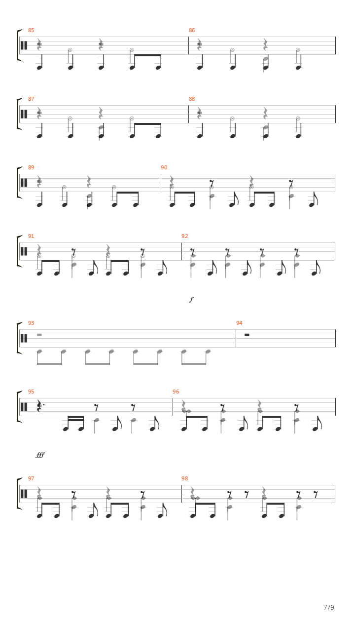 Rise Of The Runaways吉他谱