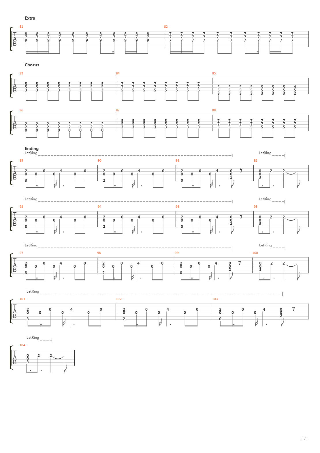 Mystery Metropolis吉他谱