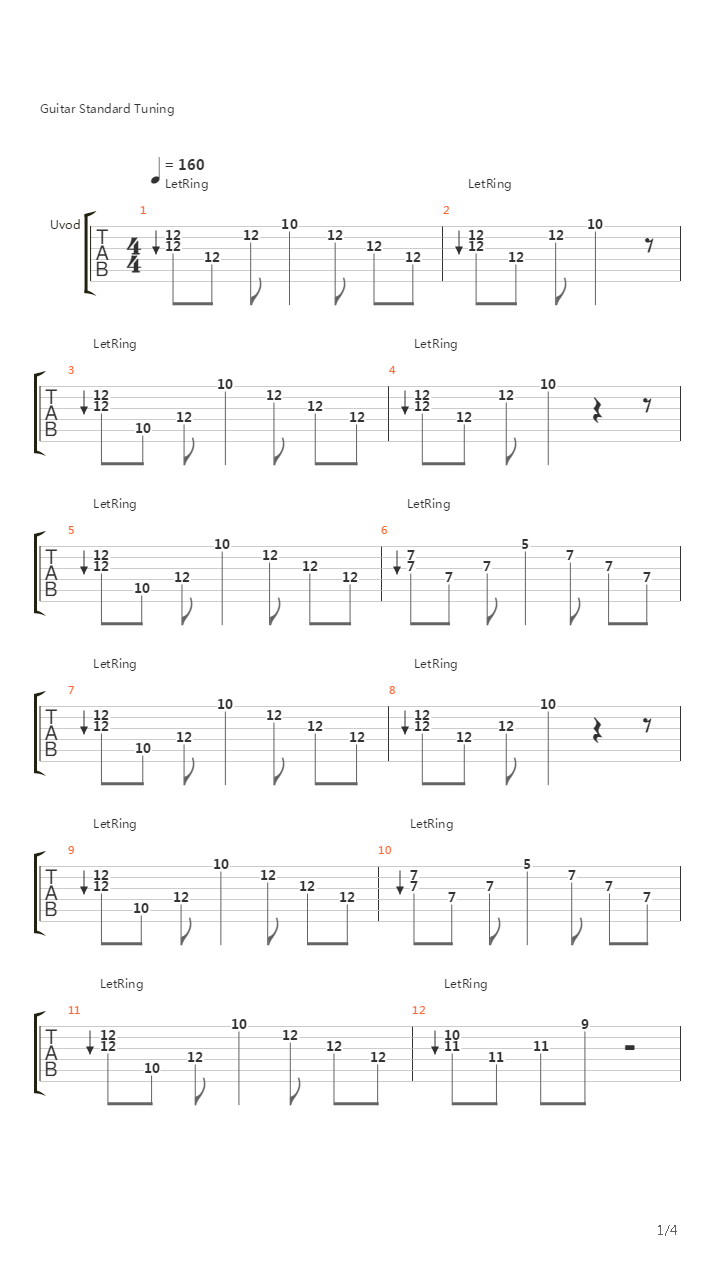 Bjezi Kiso S Prozora吉他谱