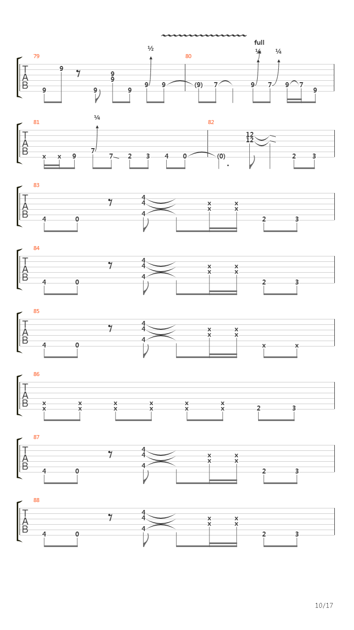 Highway Jones吉他谱