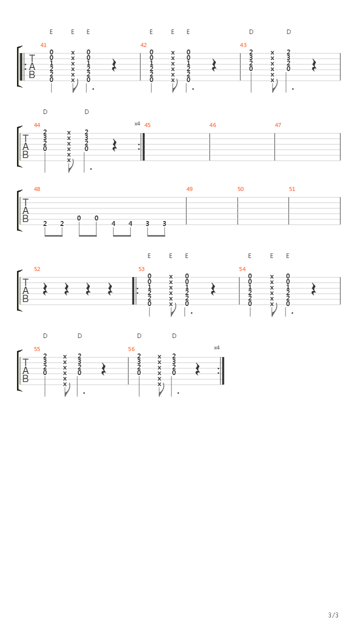Piel Fiel吉他谱