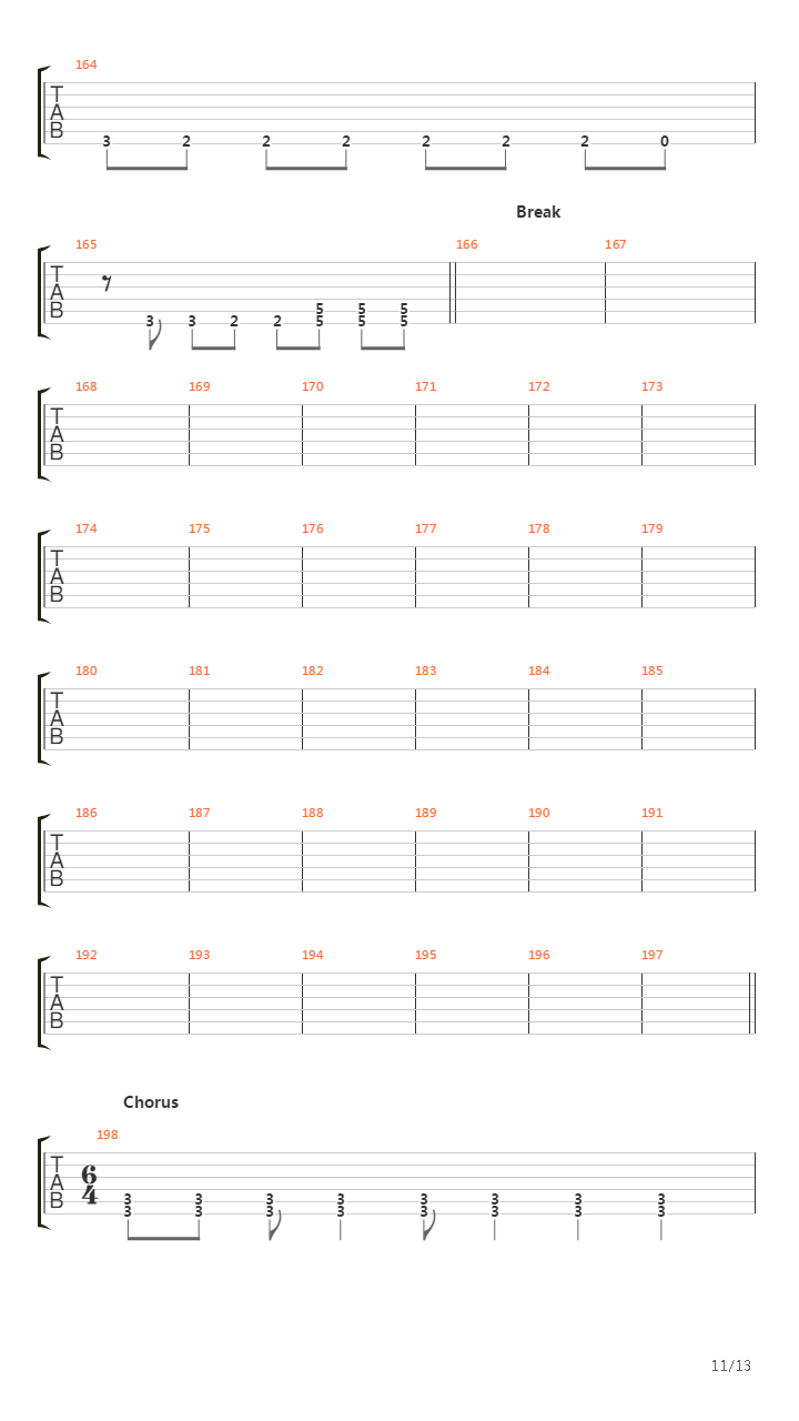 Thirtyfour吉他谱