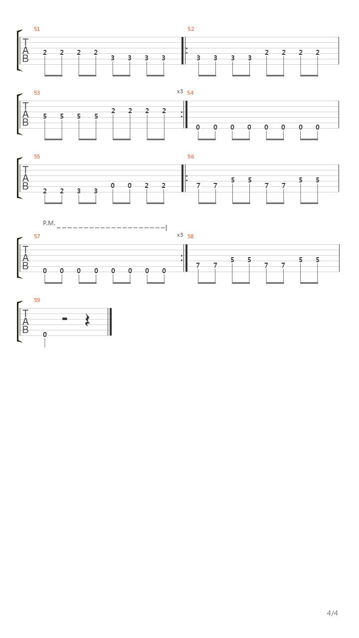 Rex吉他谱