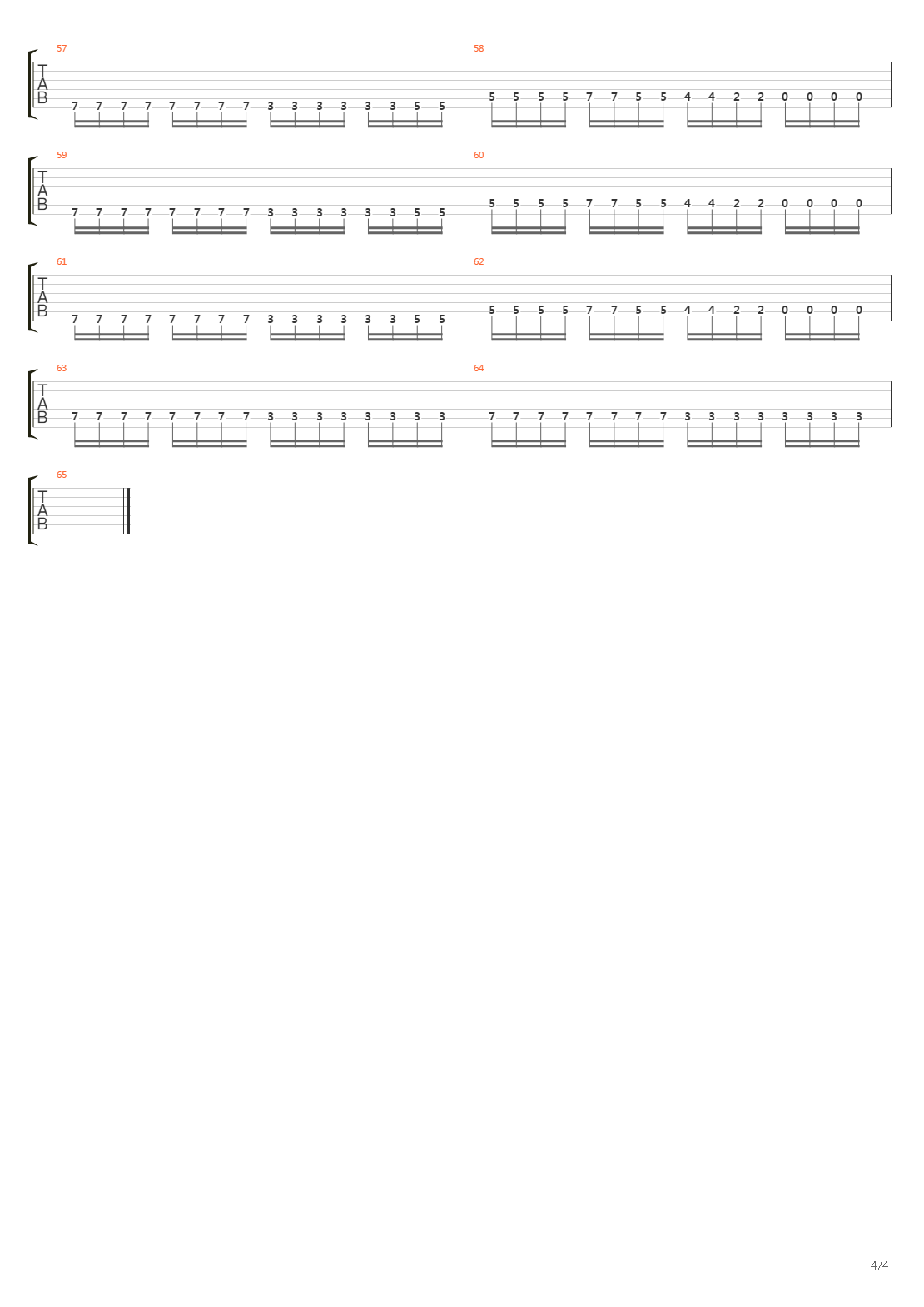 You吉他谱
