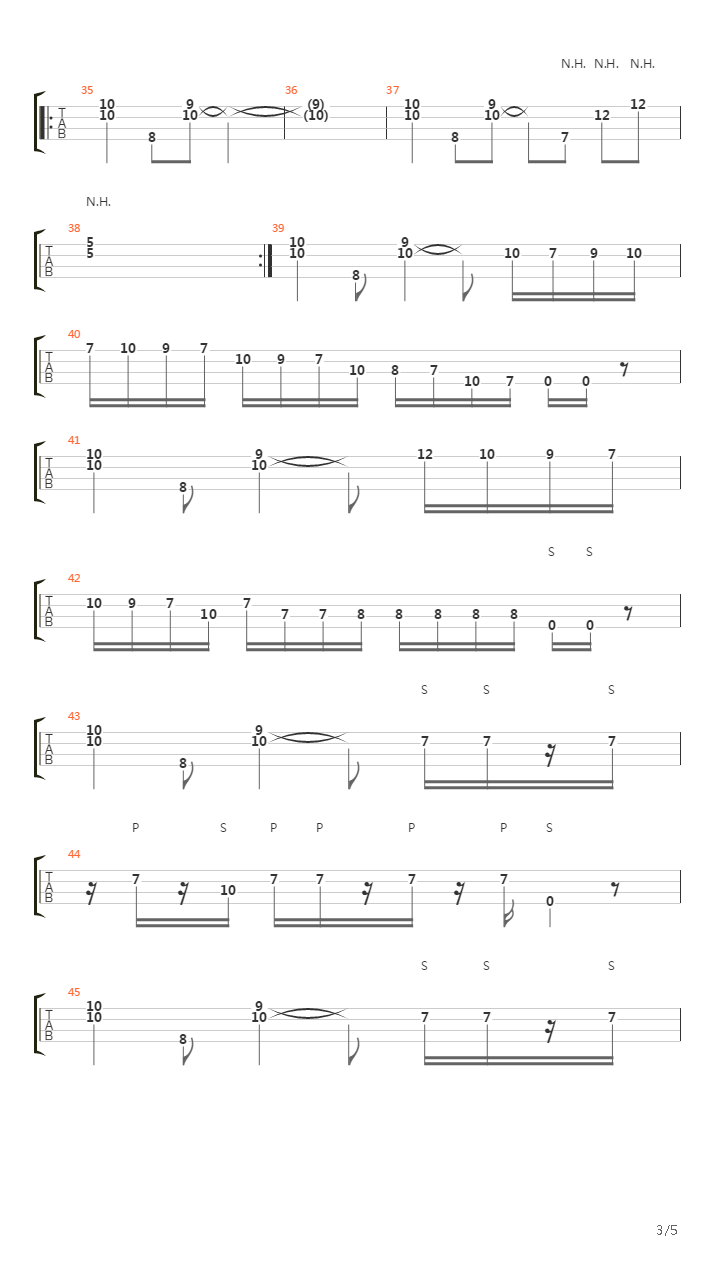 Time After Time吉他谱