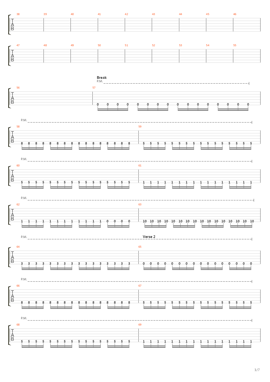 Carbon-based Anatomy吉他谱