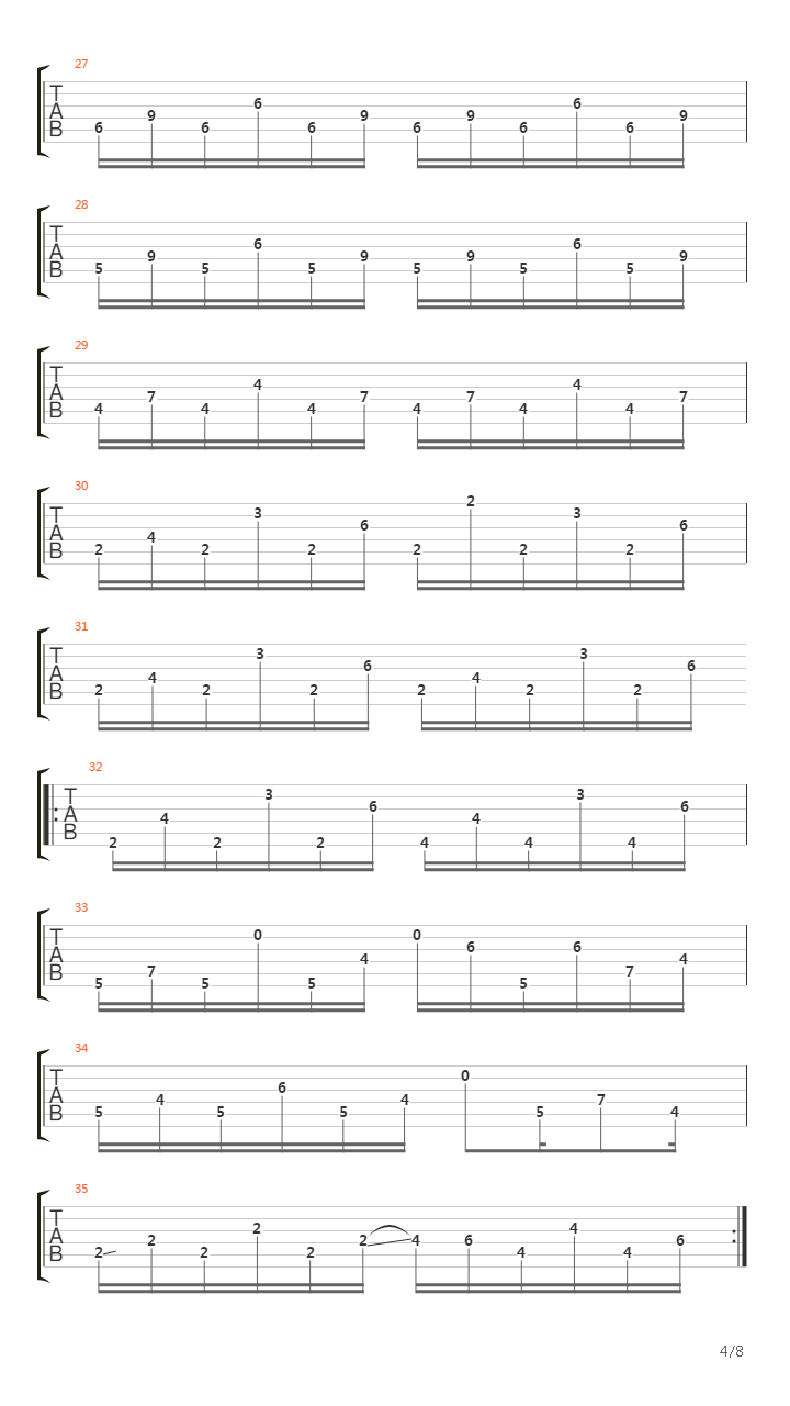 Integral Acoustic吉他谱