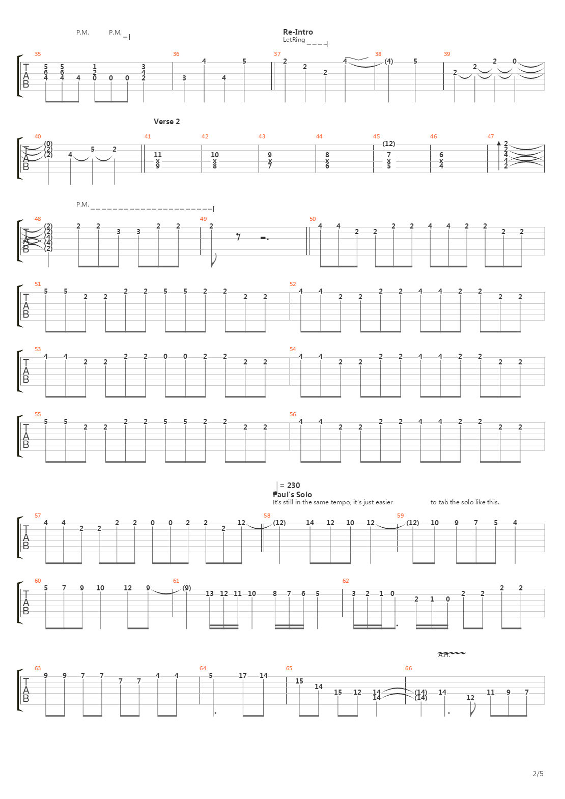 Integral Birth吉他谱