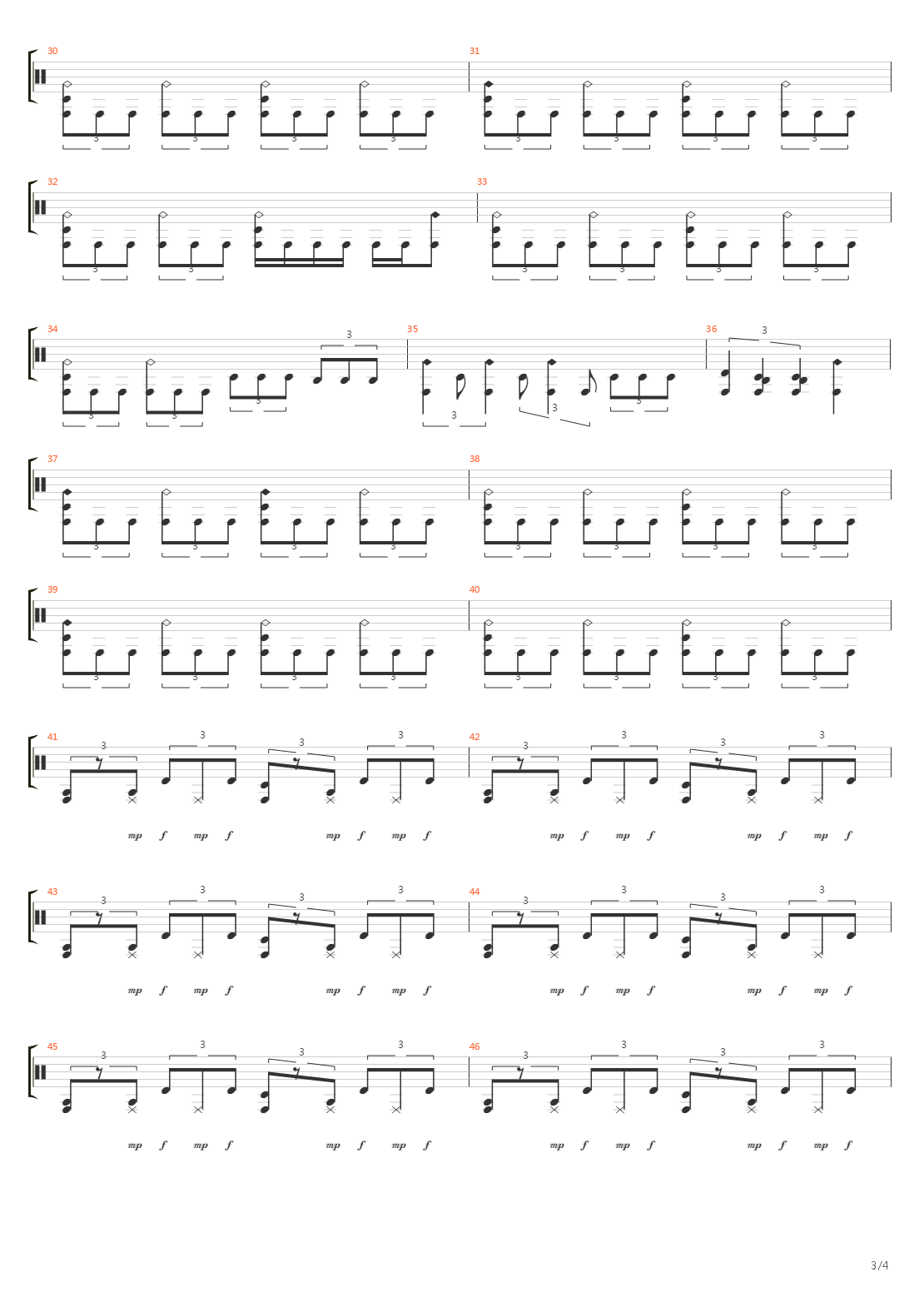 Integral Birth吉他谱