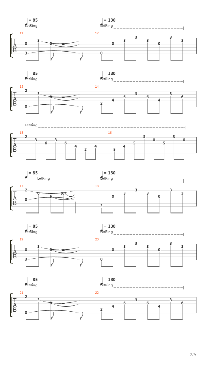 The Space For This吉他谱