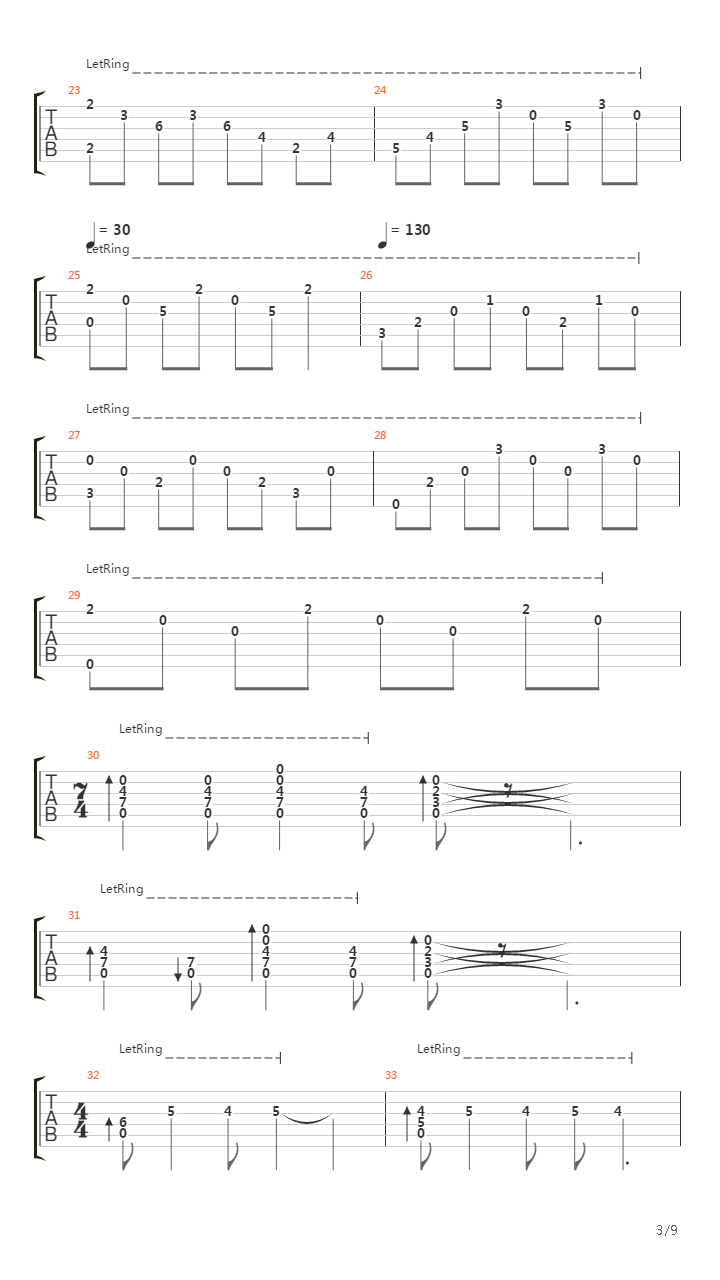 The Space For This吉他谱