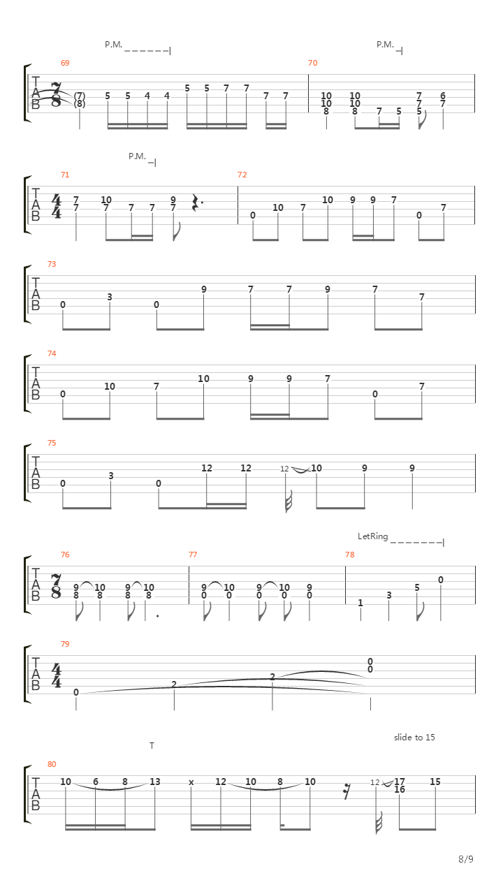 The Space For This吉他谱