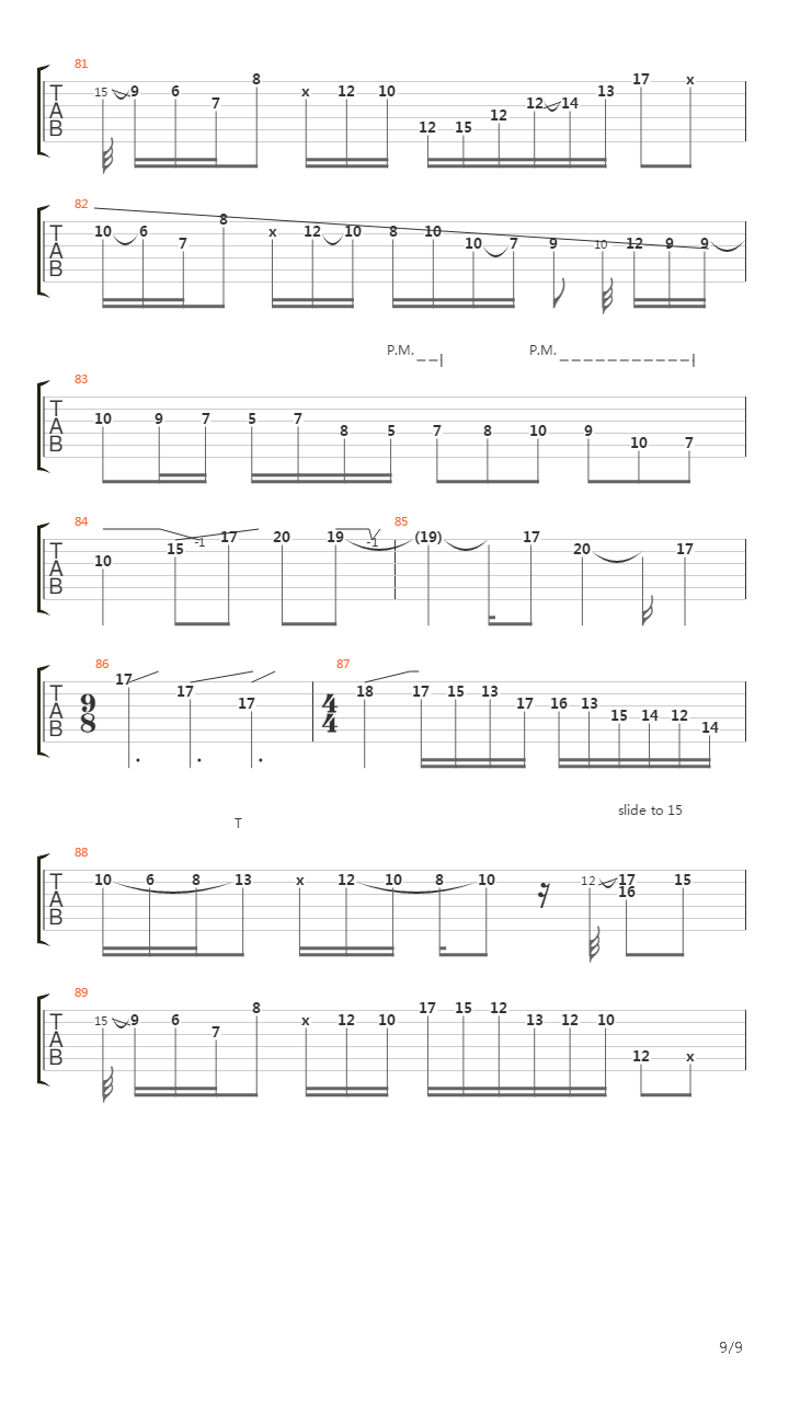 The Space For This吉他谱