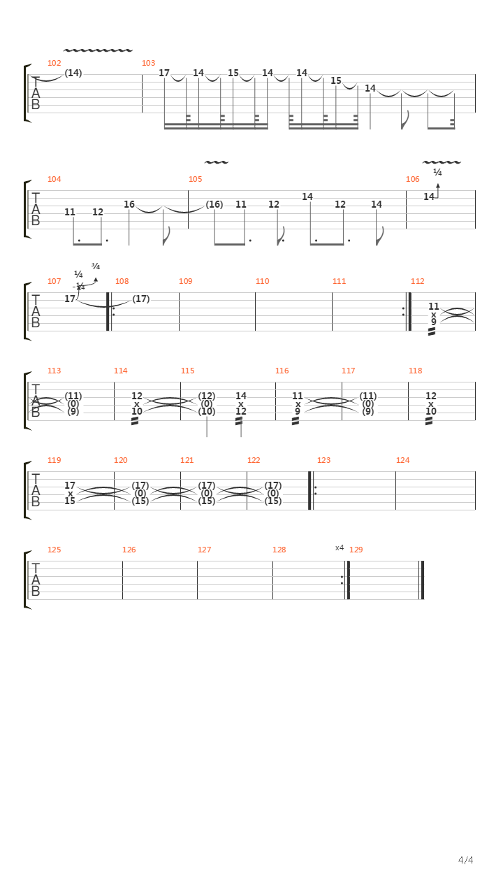 Avalon吉他谱