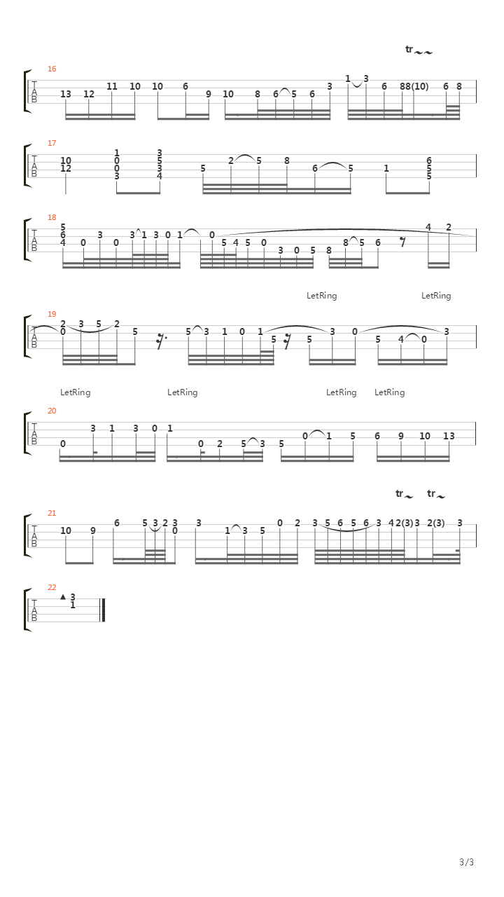 Adagio Bwv 1001 In Gminor吉他谱