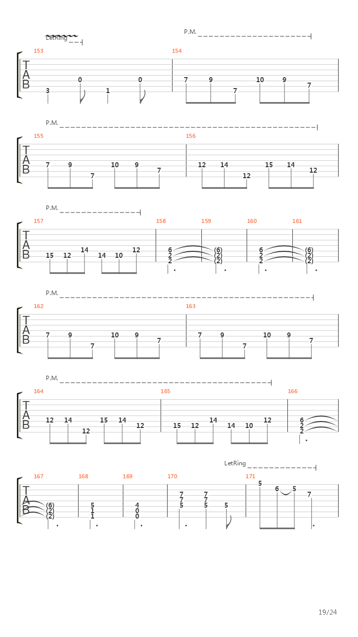 Autarch吉他谱