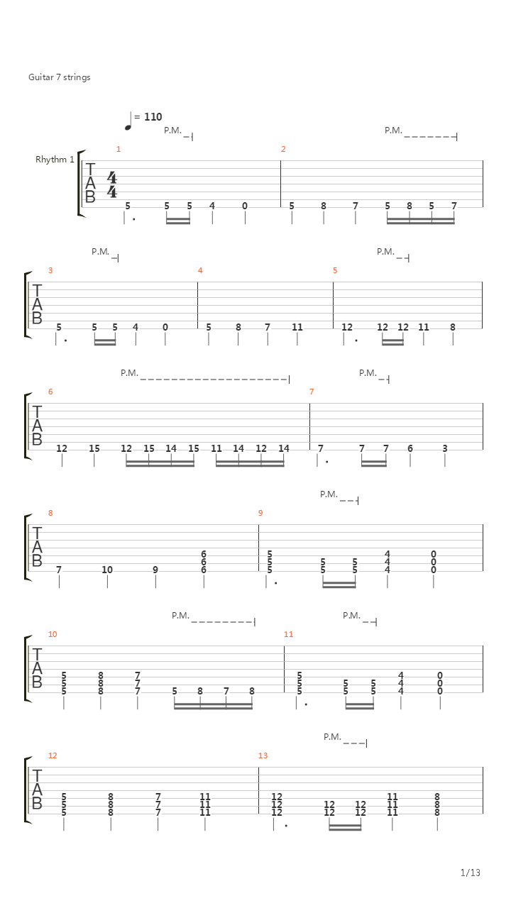 Prelude To Obliteration吉他谱