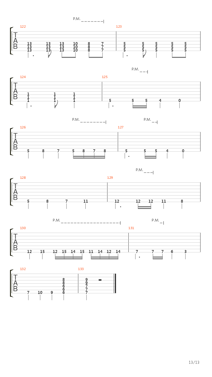 Prelude To Obliteration吉他谱