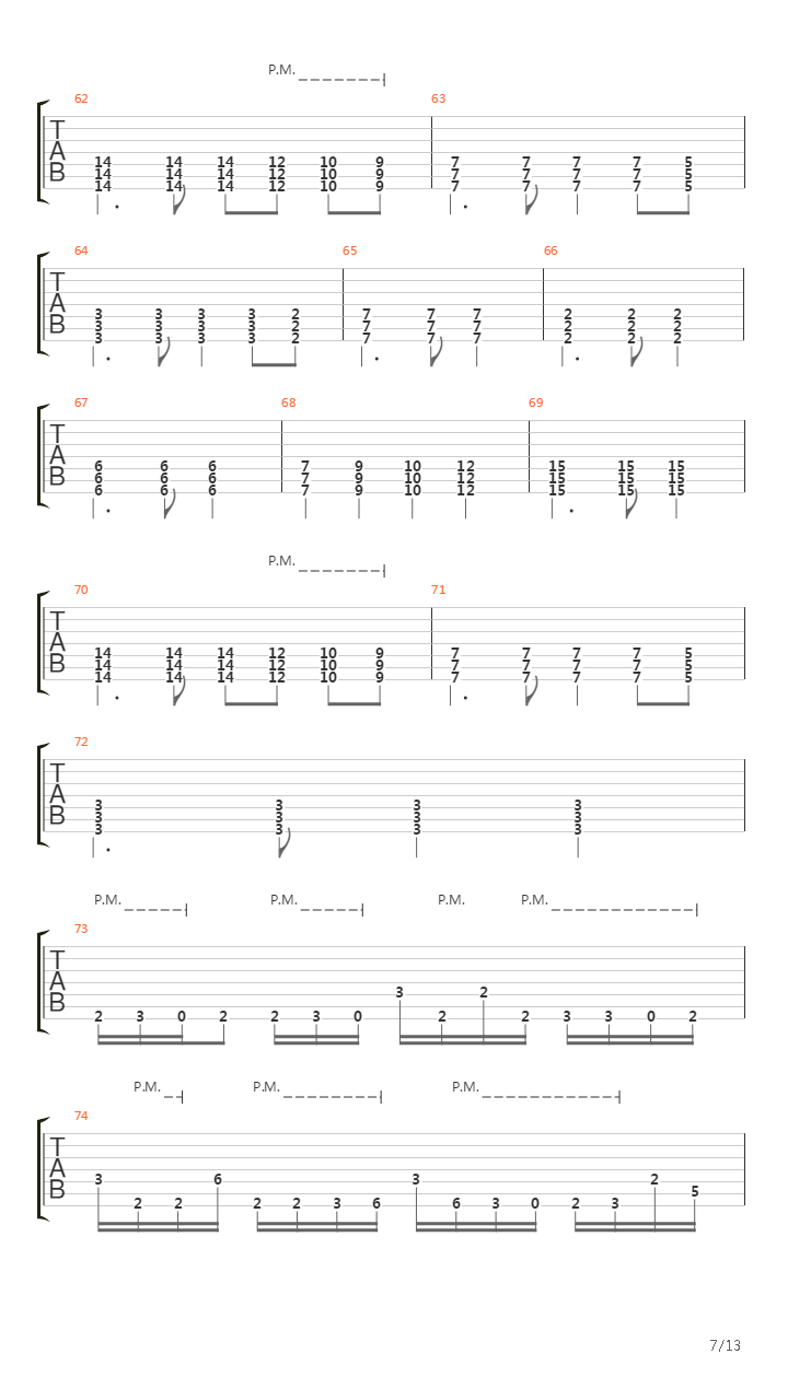 Prelude To Obliteration吉他谱