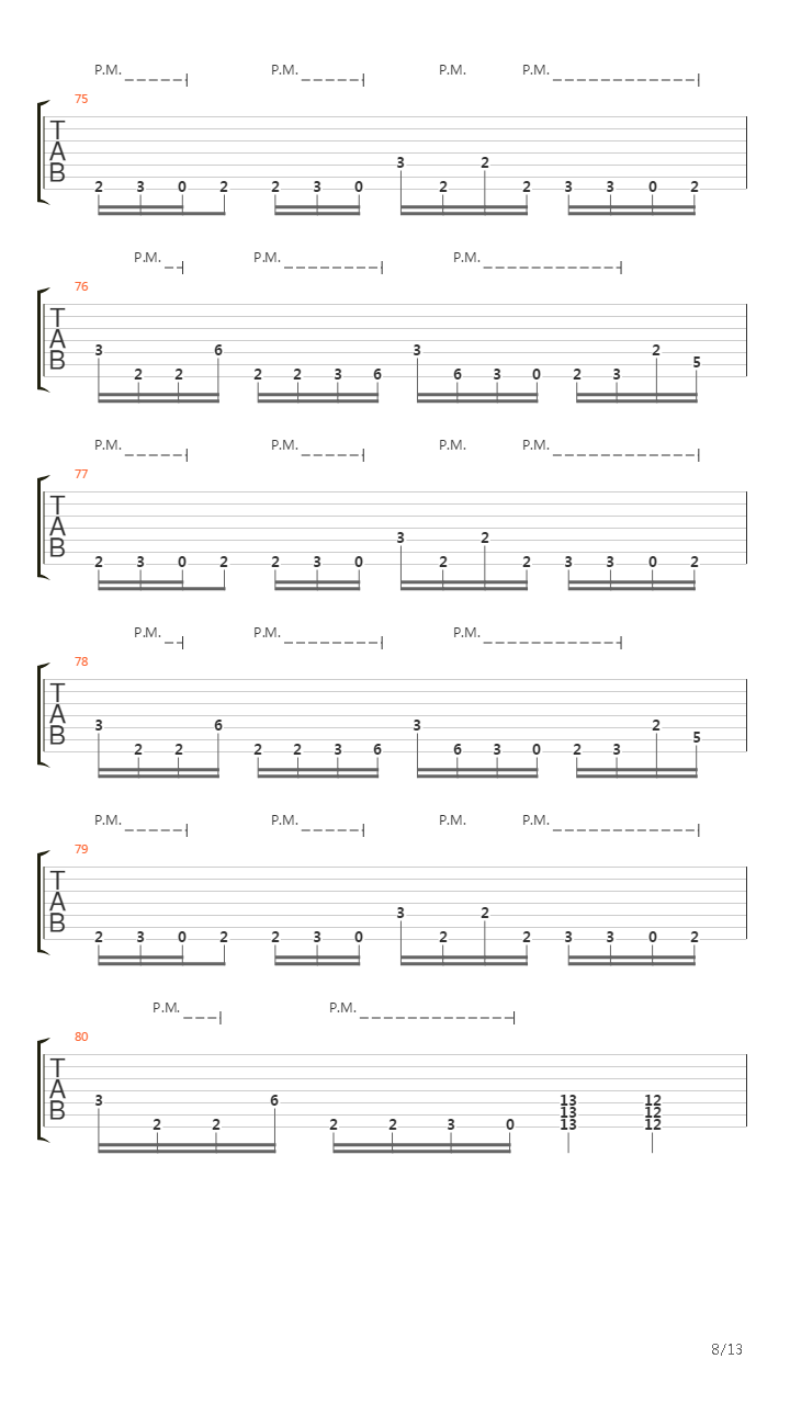 Prelude To Obliteration吉他谱