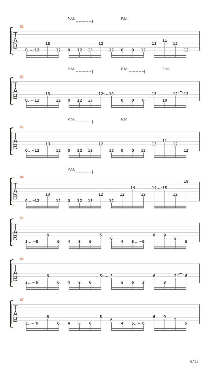 Prelude To Obliteration吉他谱