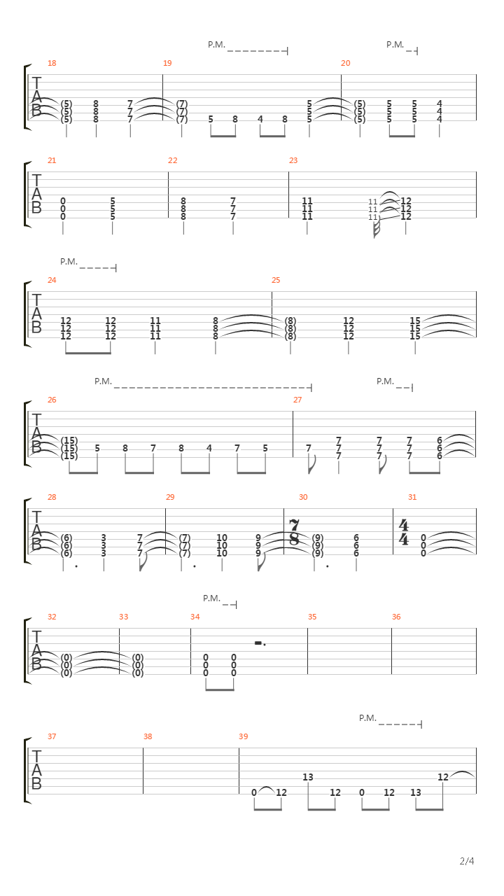 Prelude To Obliteration吉他谱