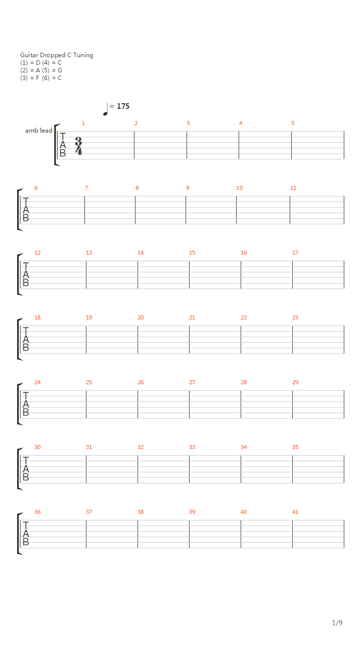 Continuum吉他谱