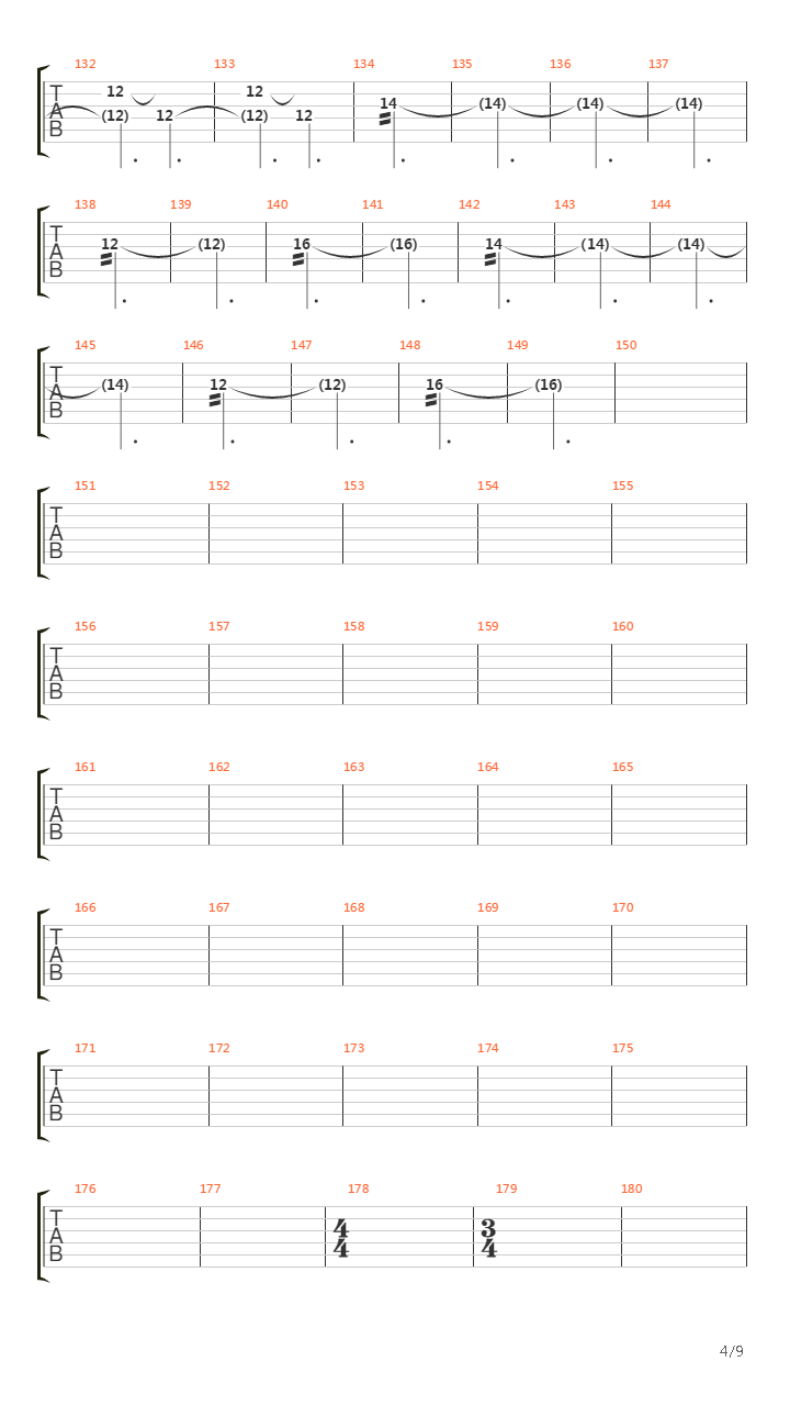 Continuum吉他谱