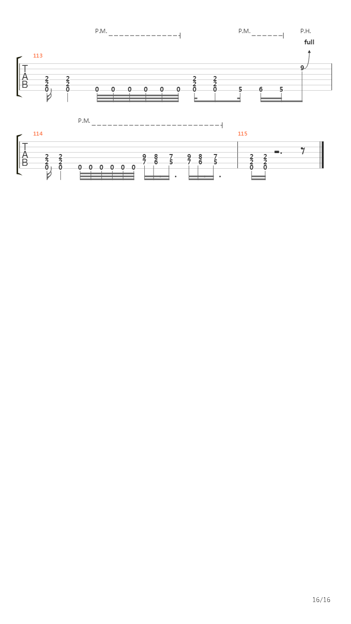 Rise Then Rest吉他谱