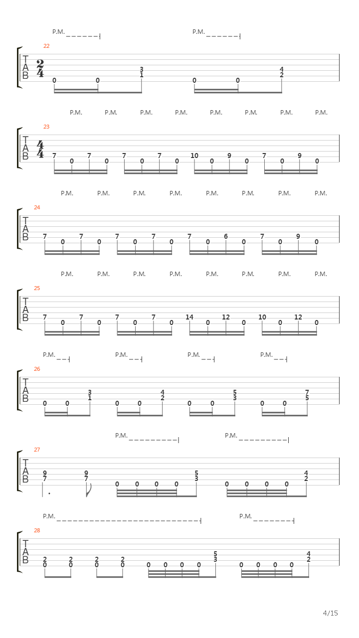 Seven吉他谱