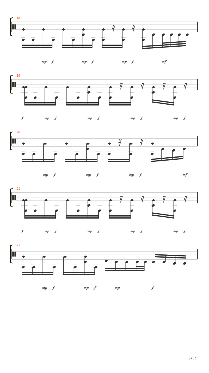 The Essence Of Silence吉他谱