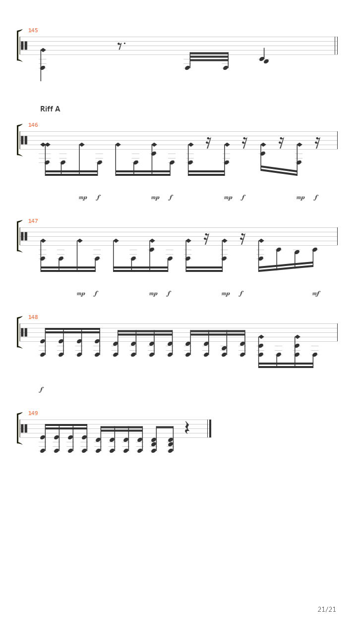 The Essence Of Silence吉他谱