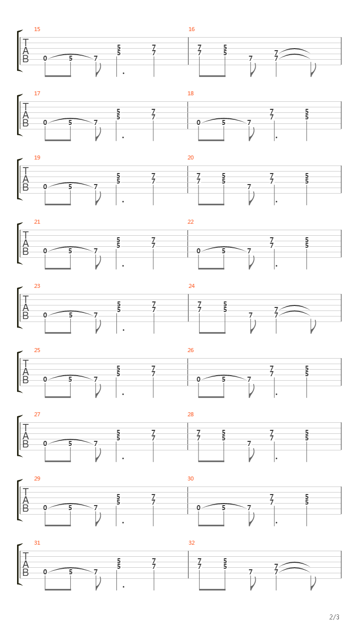 Call For The Priest吉他谱