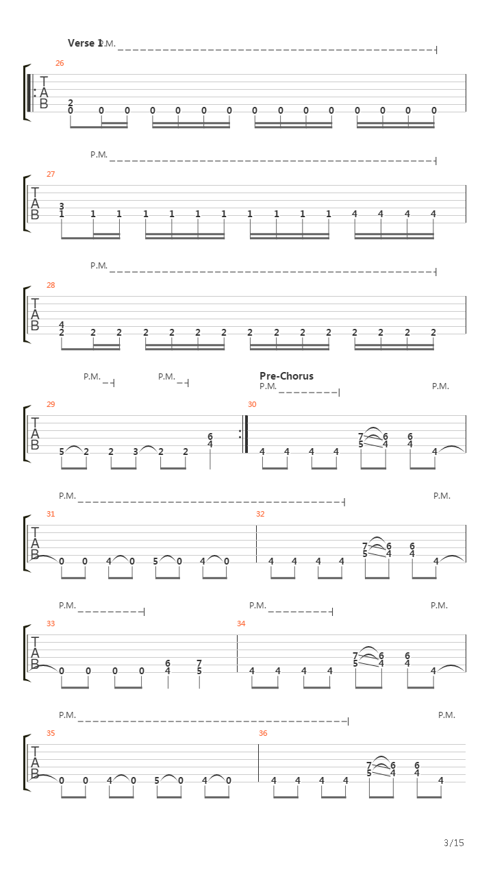 Behind The Mirror吉他谱