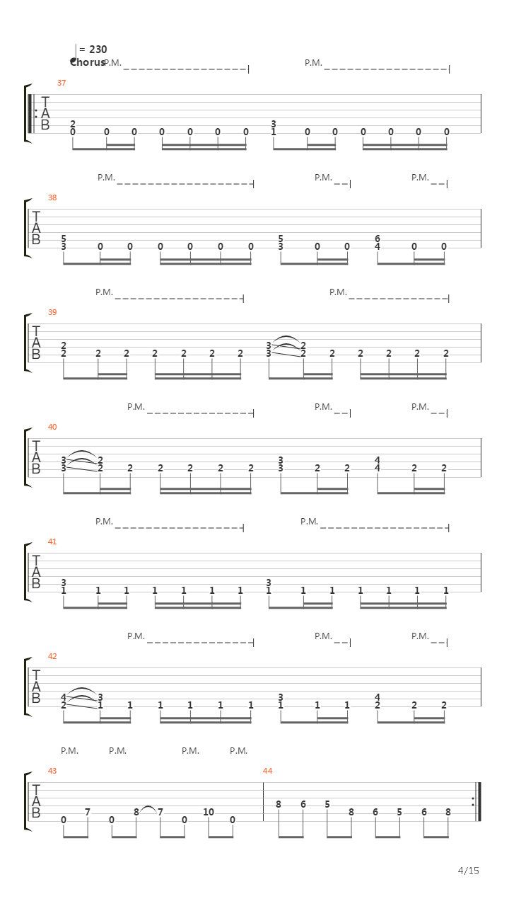 Behind The Mirror吉他谱