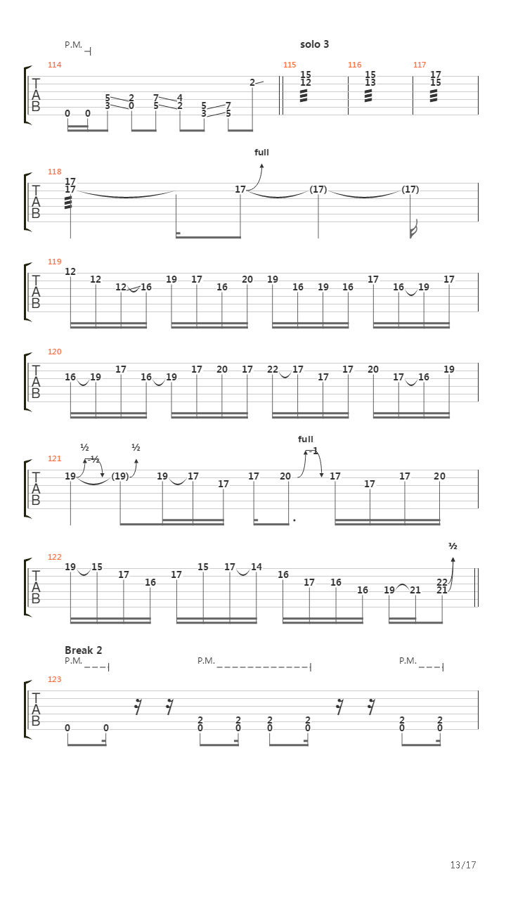 Force Feedback吉他谱