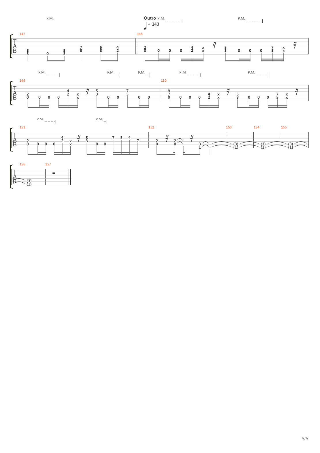 Looking Down The Cross吉他谱