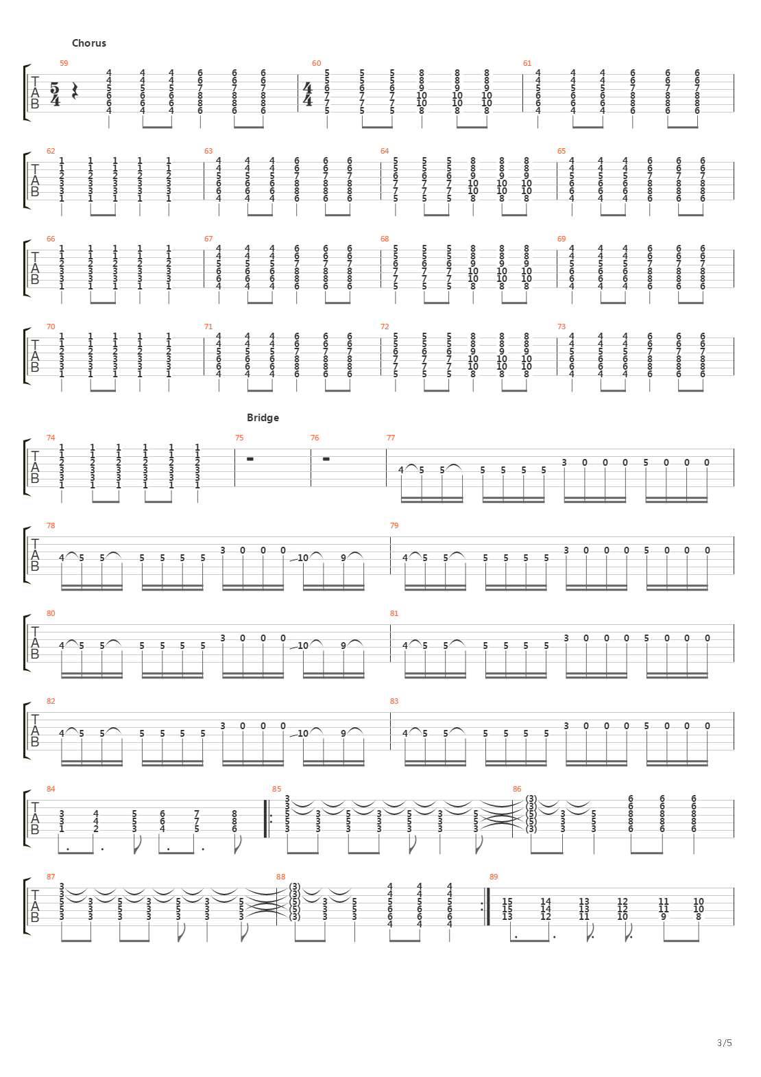 Caravan吉他谱