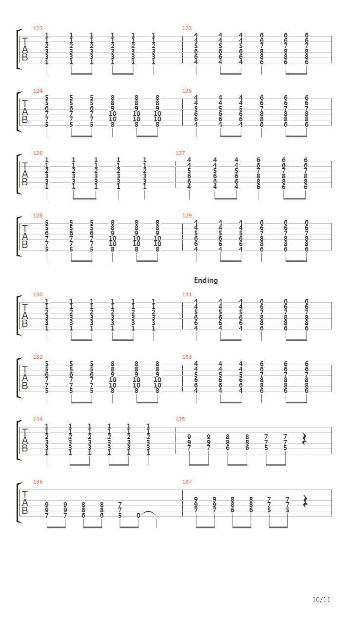 Caravan吉他谱