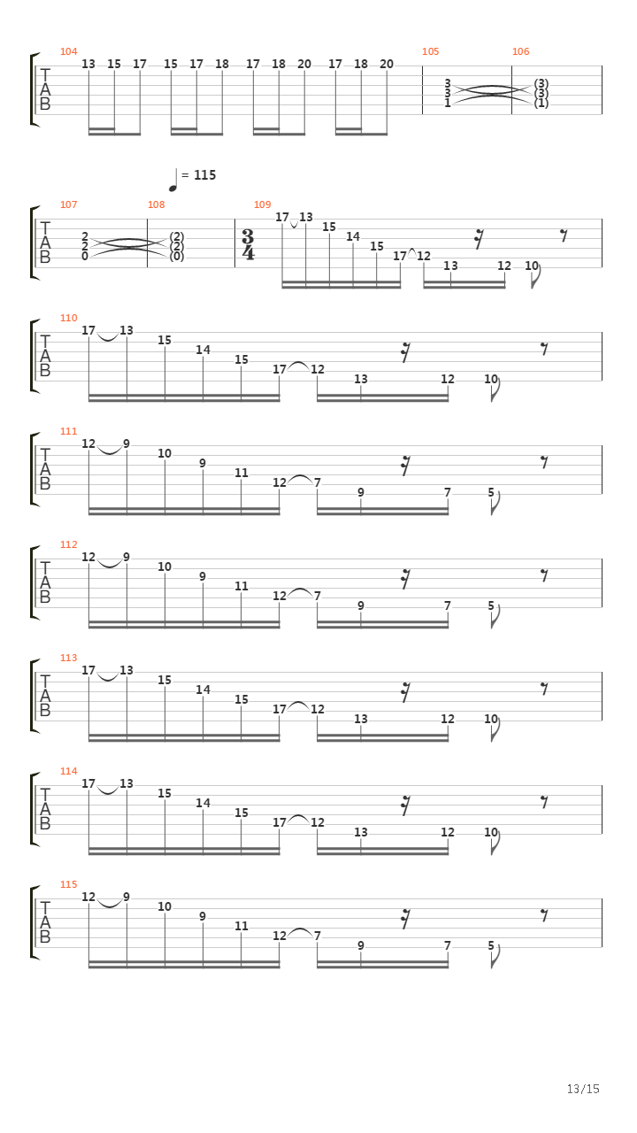 Stratofortress吉他谱