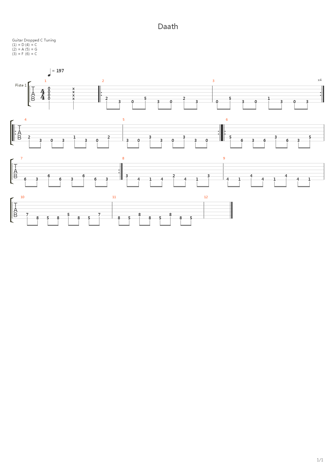 Ovum吉他谱