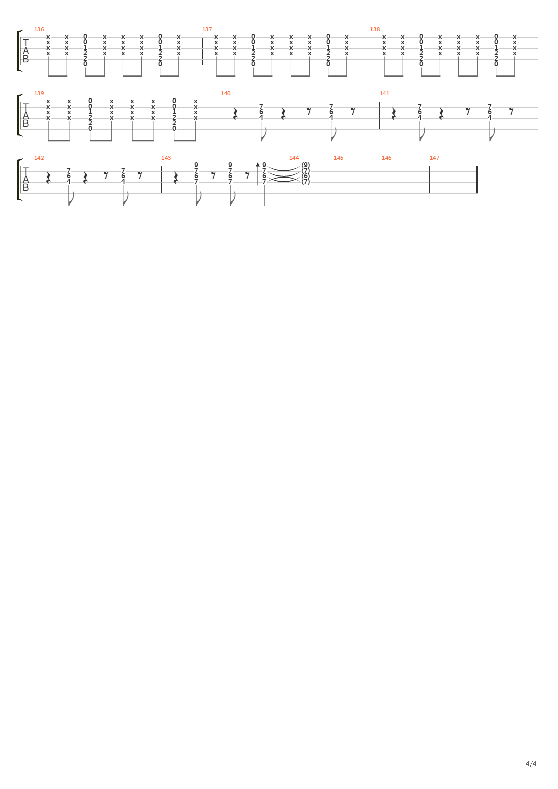 Wonder吉他谱