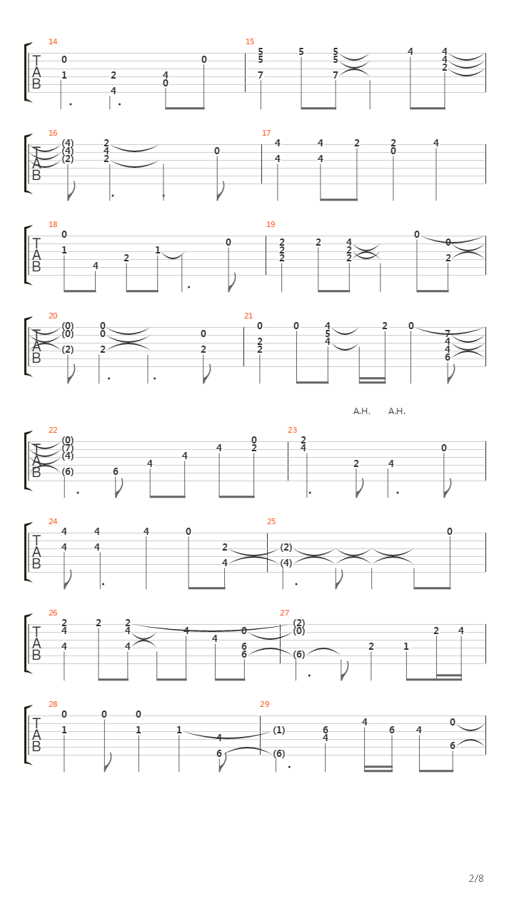 Sometimes When We Touch吉他谱