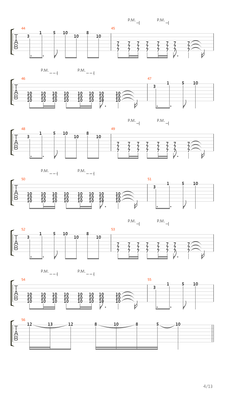 Backwards Pumpkin Song吉他谱